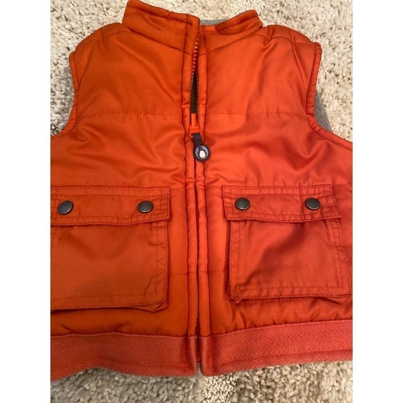 Janie and Jack Other - Janie & Jack Orange Reversible vest